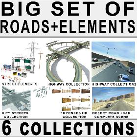Roads Highways Big Collection